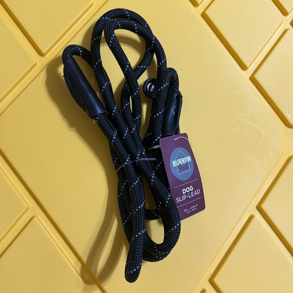 New BURROW BUD Dog slip-lead leash